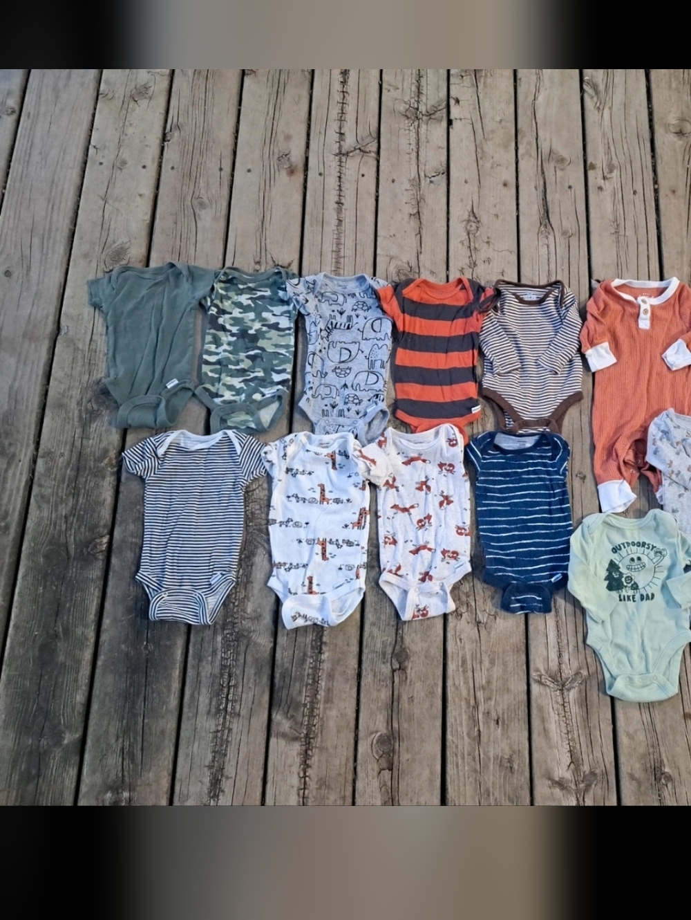 Lot of 12: Boys Clothing-O/3 Months